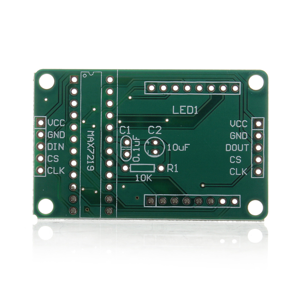 10Pcs MAX7219 Dot Matrix Module DIY Kit 5V 8*8 SCM Control Board For Arduino 6